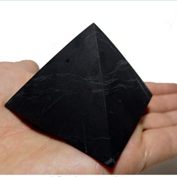 Other - UnPolished Russian Shungite  Pyramid Stone